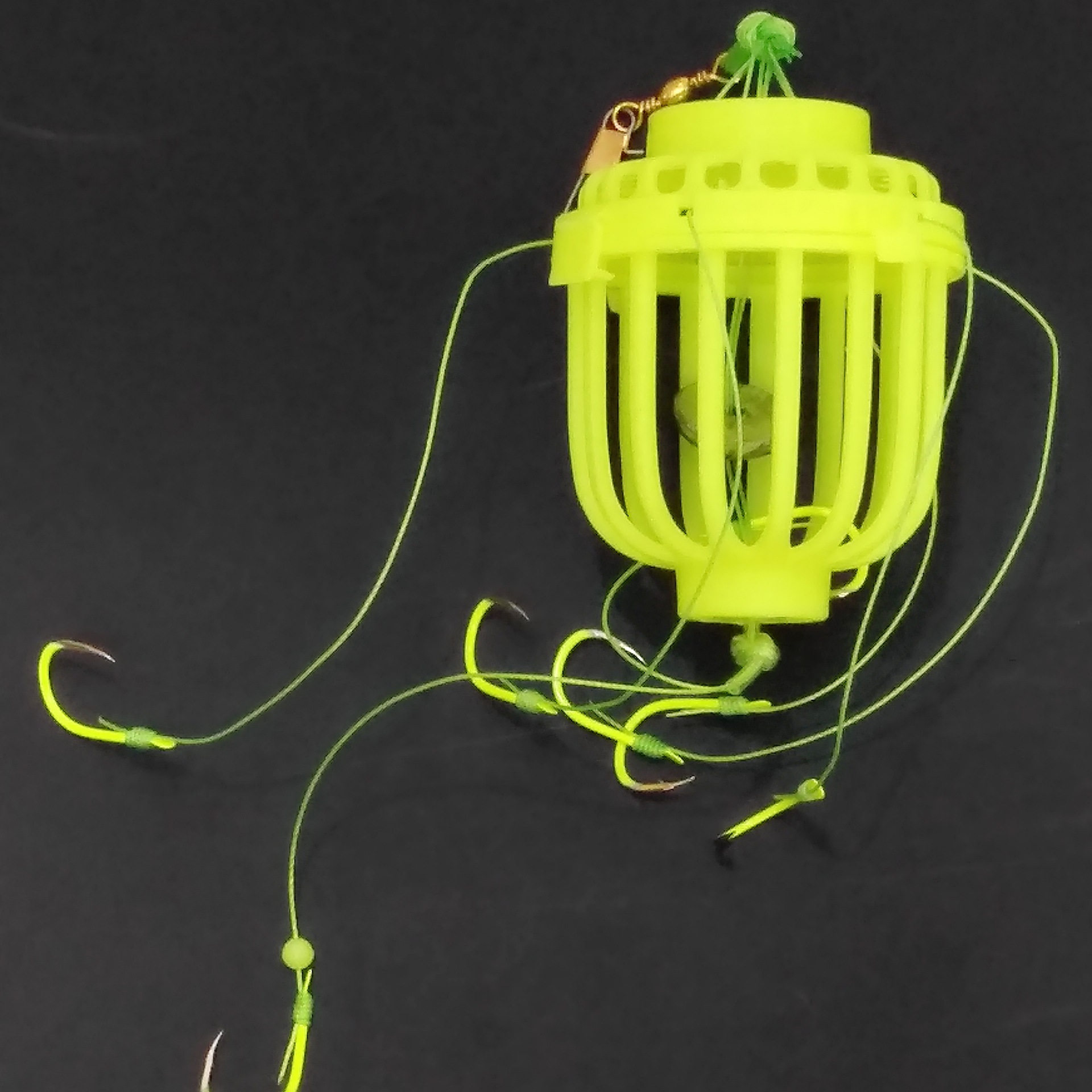 喜曼多水宝侍仕挂爆炸钩鱼钩串钩水怪水宝鲢鱅钓组(每盒10个