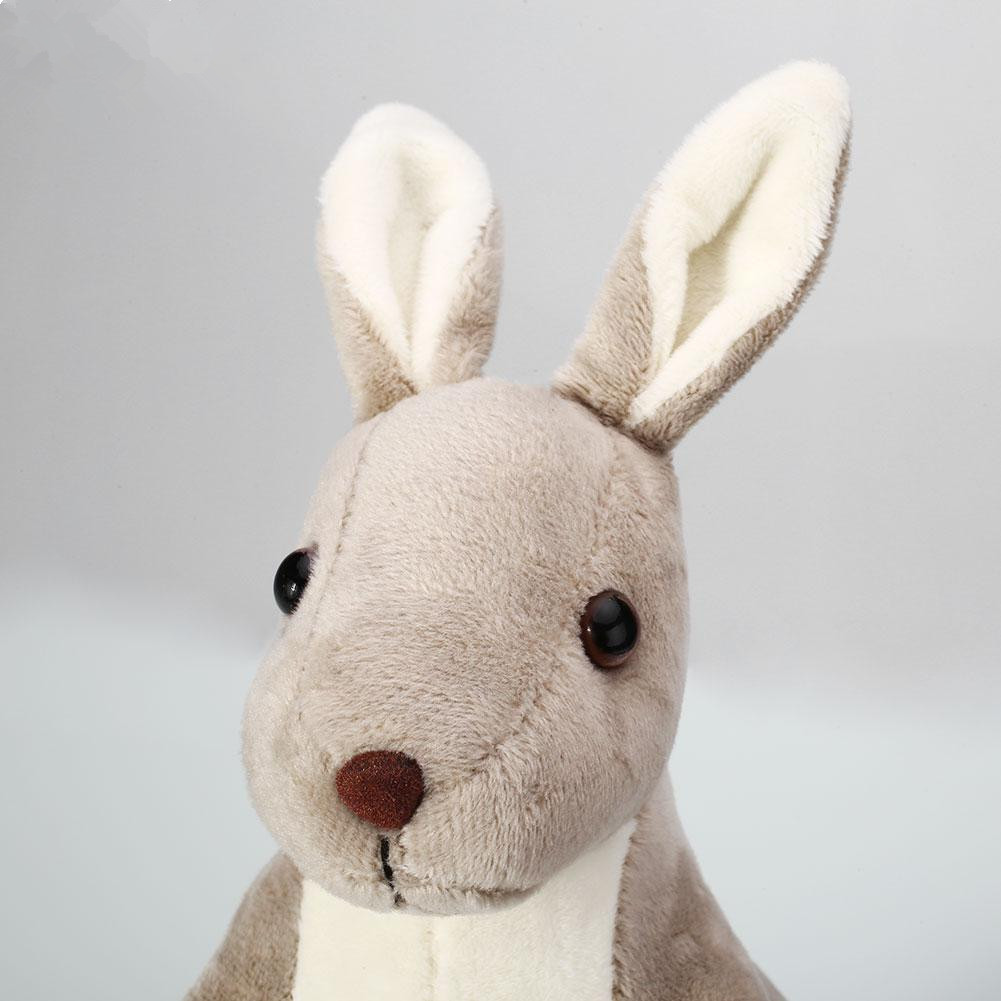 澳洲吉祥物袋鼠毛绒玩具仿真树袋熊公仔澳洲国旗围巾大赤袋鼠