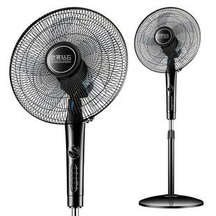 佛山厂家批发16寸优惠静音4档机械遥控大风落地式电风扇落地扇