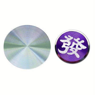 厂家专业定制金属太阳纹cd唱片纹 音响蓝牙耳机cd纹按键