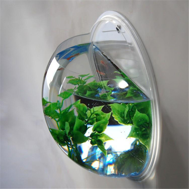 亚克力鱼缸生态斗鱼金鱼缸中型创意鱼缸高品质水族箱鱼缸观赏造景
