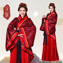 古装中国风传统汉服女2022年新款复古成人礼服 影楼摄影写真服装