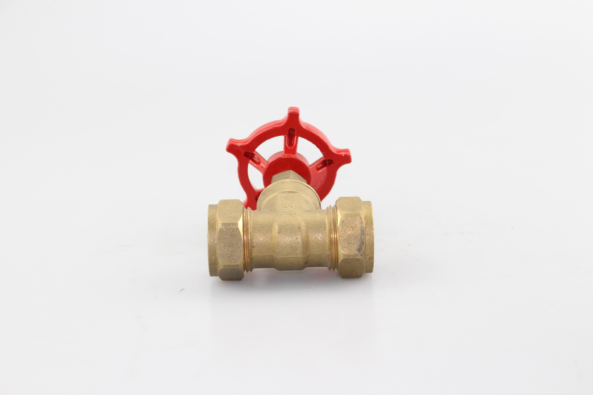 出口中东红冲锻压卡套式活接黄铜闸阀门 黄铜dzr卡套闸阀