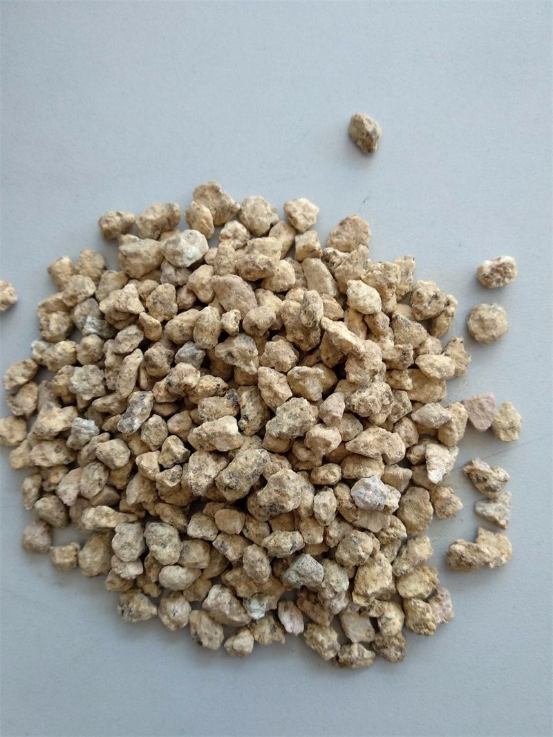 铺面用黄金麦饭石原石多肉黄金软麦饭石颗粒园艺花卉营养土厂家