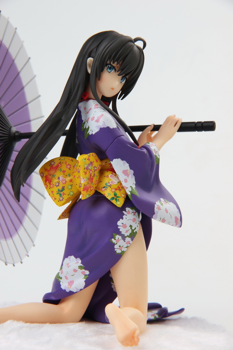 我的青春恋爱物语 和服 雪之下雪乃 撑伞 版手办模型