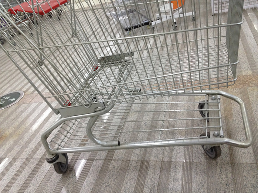 昊特尔hot-c03新款美式100升超市购物车 商场手推车