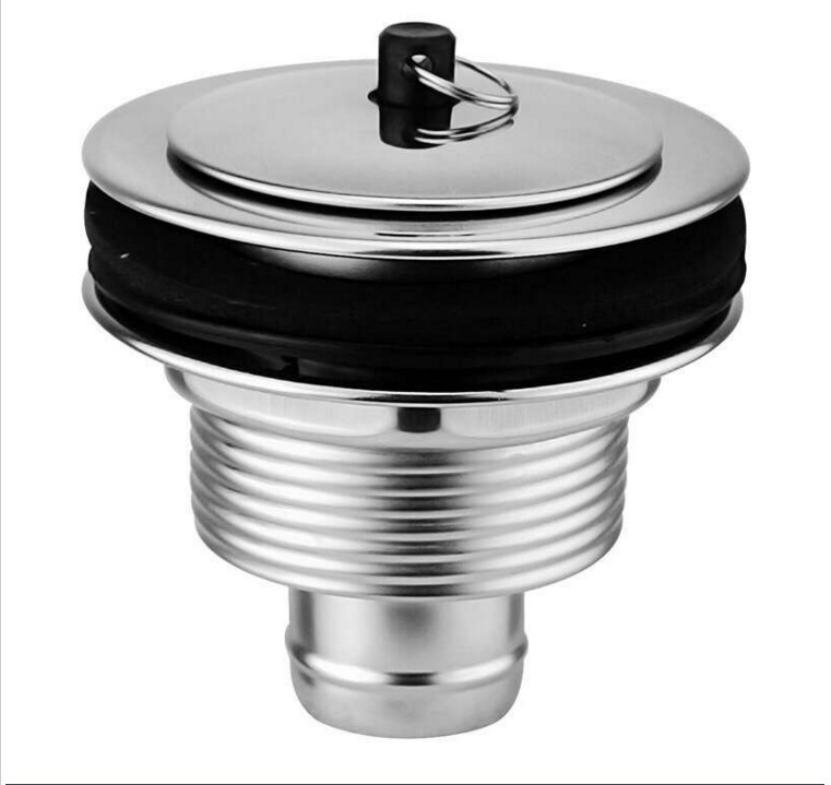 不锈钢50加厚拖把池洗衣池下水器 加厚40台盆面盆下水器厂家直销