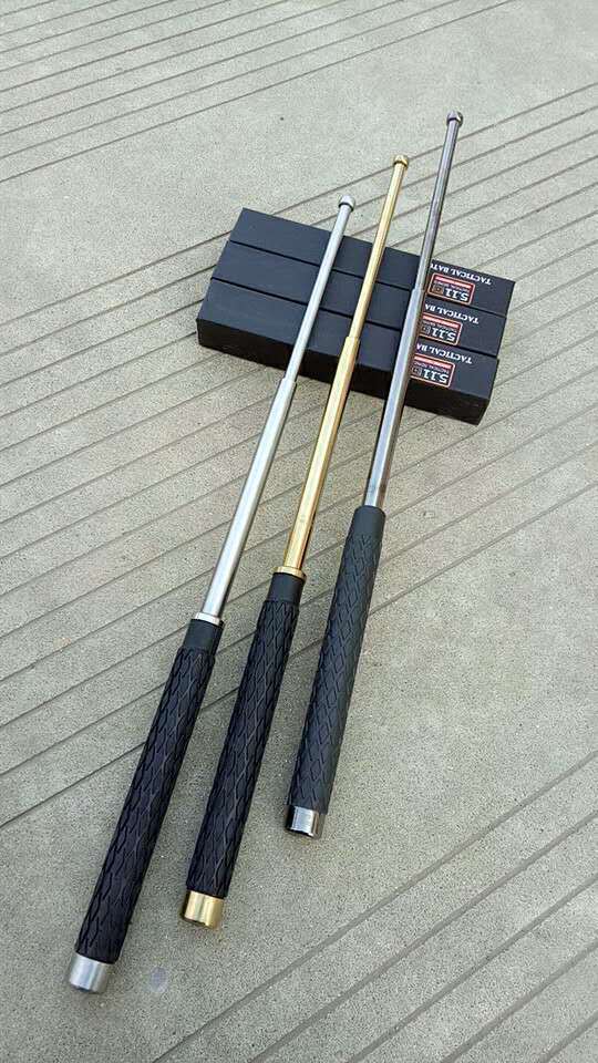 碎砖款511甩棍asp黑鹰伸缩棍三节户外防身武术棍