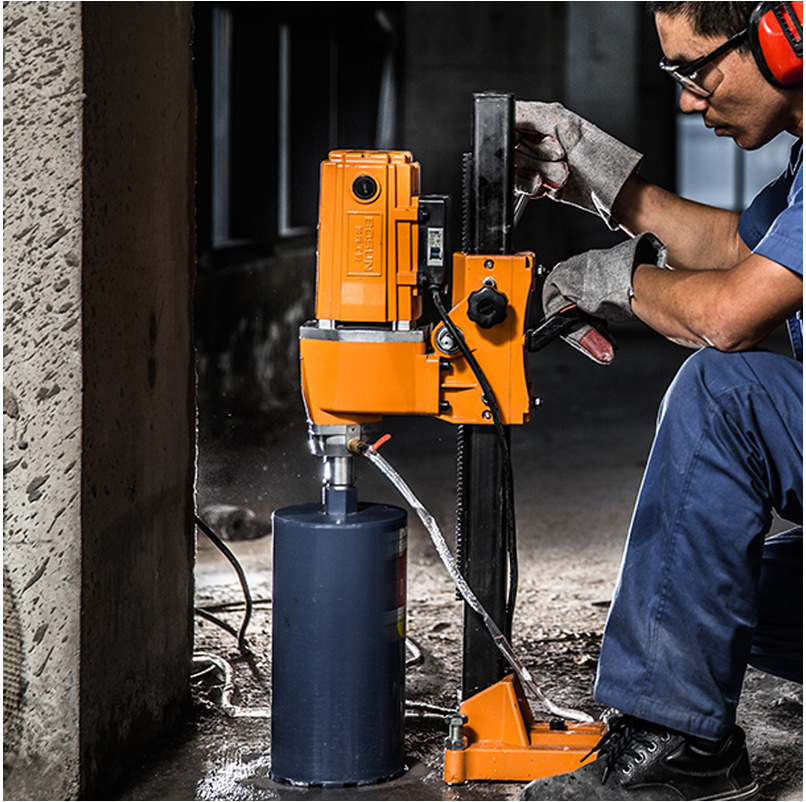 博深水钻机台式钻孔机200t混凝土打孔钻眼机工程钻机混泥土电钻