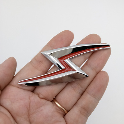 s14 s15 个性改装金属闪电车标 车尾标 车身贴