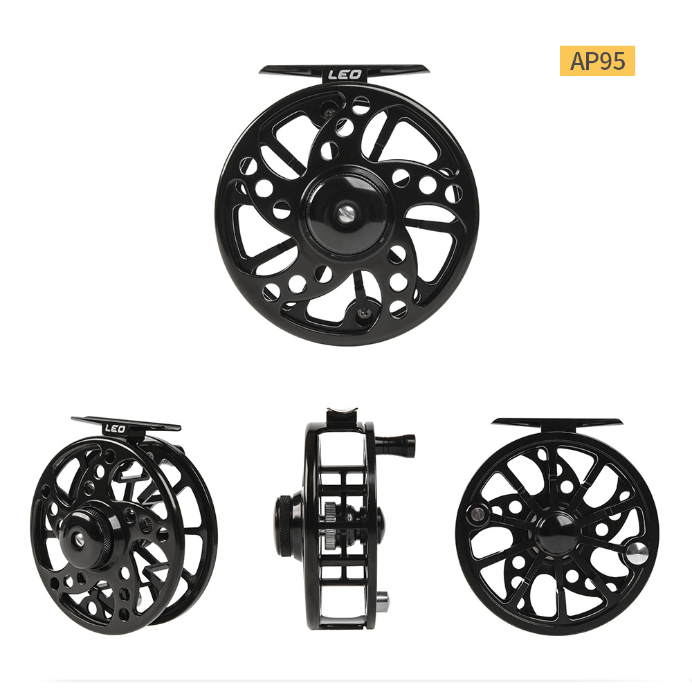 27881 LEO/ Leou [AP Series All-Aluminum Alloy CNC Fly Wheel] Release the force fishing wheel before fly fishing pic 18