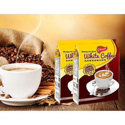 马来西亚 欢乐牌 怡保3合1咖啡 白咖啡 休闲 提神 礼品必备