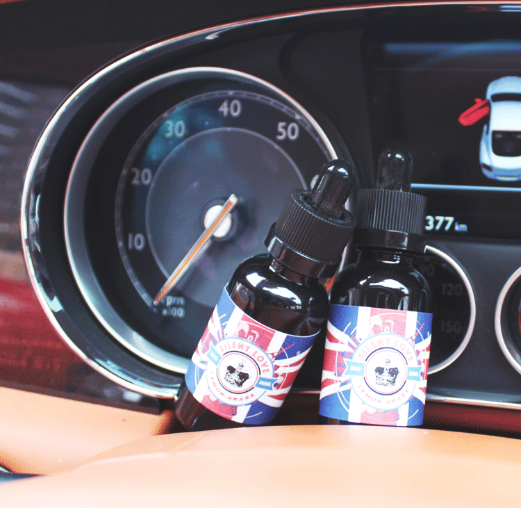 英国正品silent love沉默的爱烟油 香草柠檬薄荷水果味电子烟油