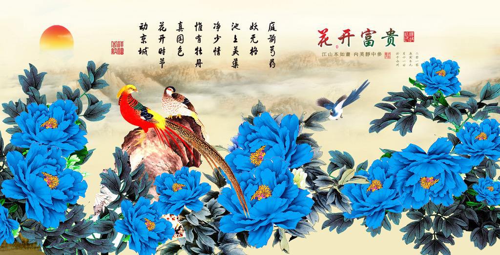 寓意吉利的国画花鸟画,挂在家里就是不一样!