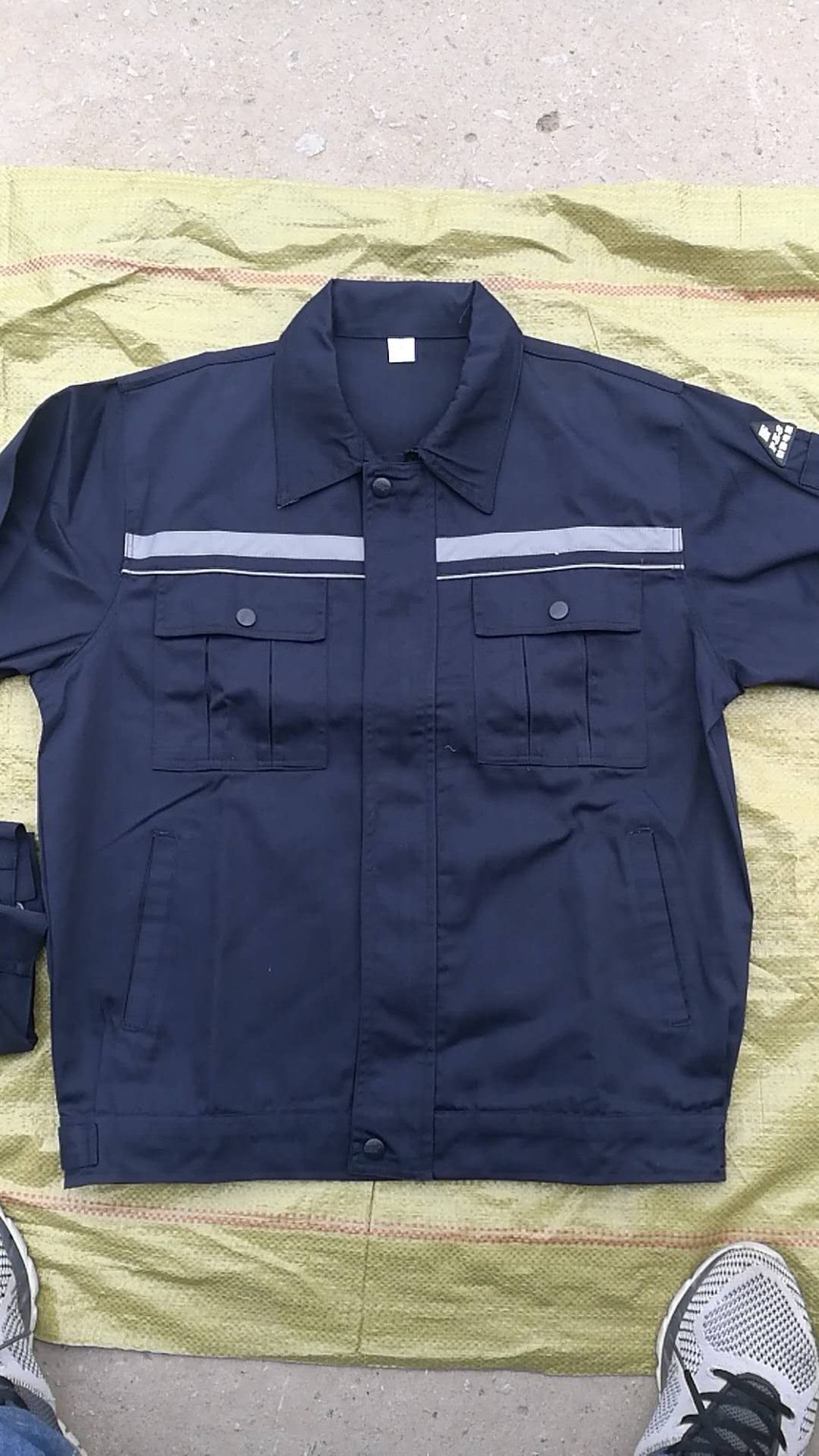 涤棉长袖防静电工作服套装化工厂劳保服订做电力电子煤矿劳保套装