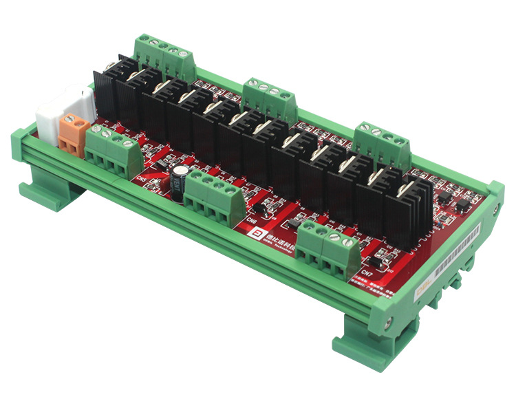 【dbl】12路plc直流晶体管输出放大板功率板无触点继电器12ag-dc