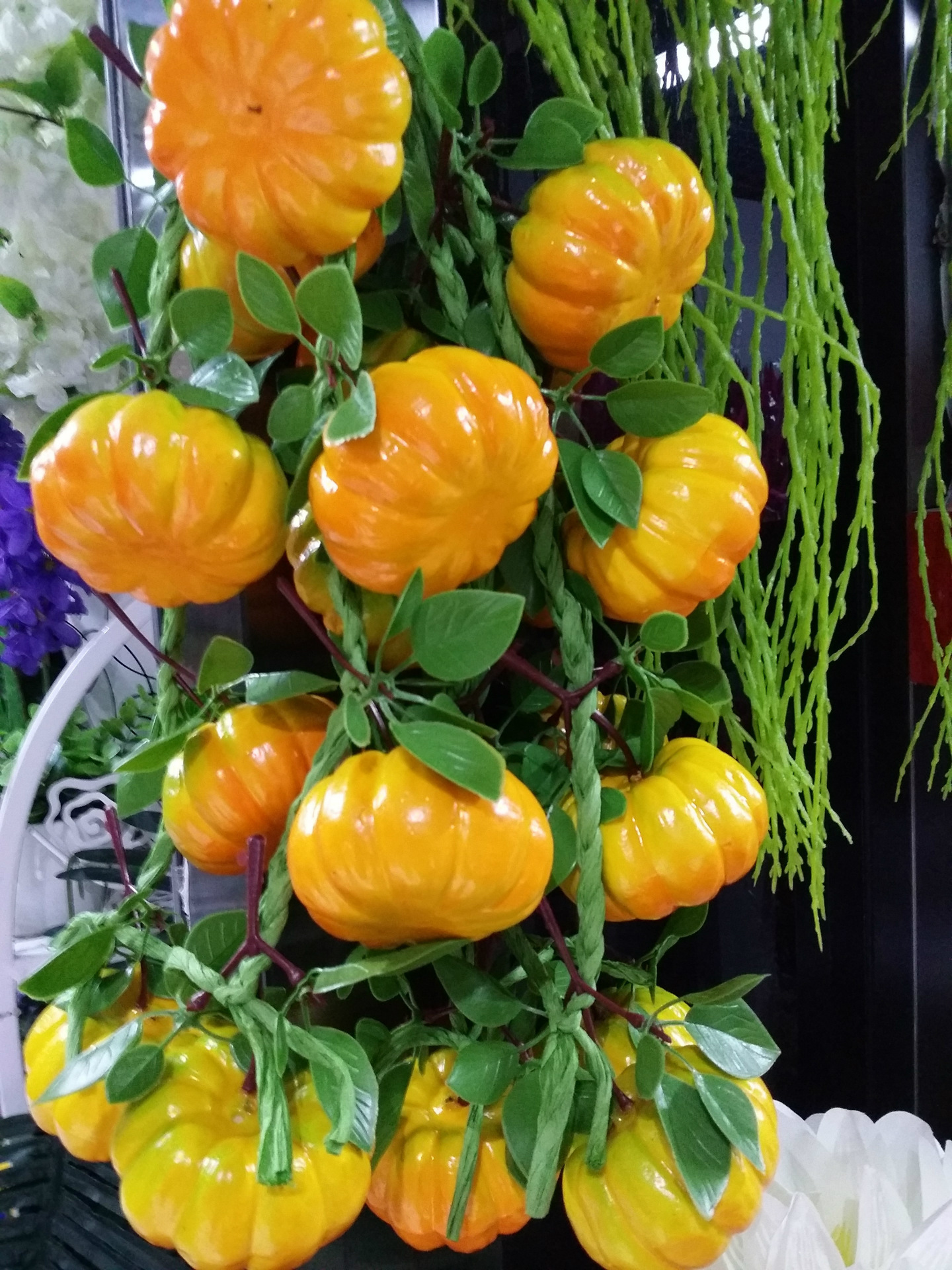 批发仿真水果大蒜葡萄餐桌摆件装饰假果子人造手感泡沫果多款可选