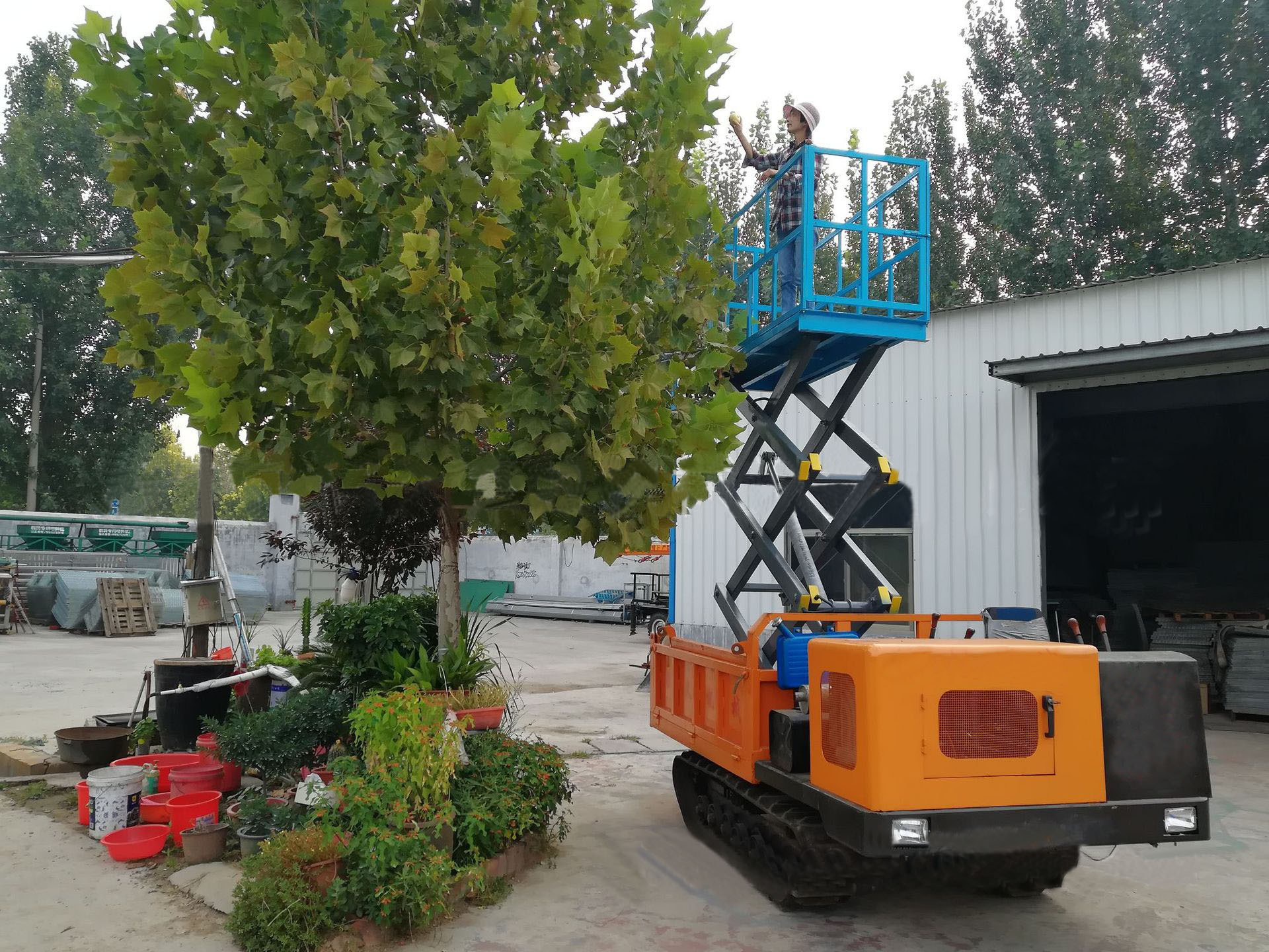 果树采摘机