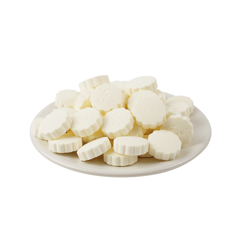 批发天美华乳马背奶干额吉奶贝原味奶片250克奶食品