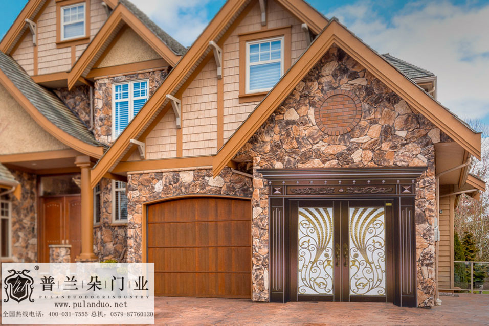 普兰朵集团旗下普兰朵防盗门 够挺固 更时尚