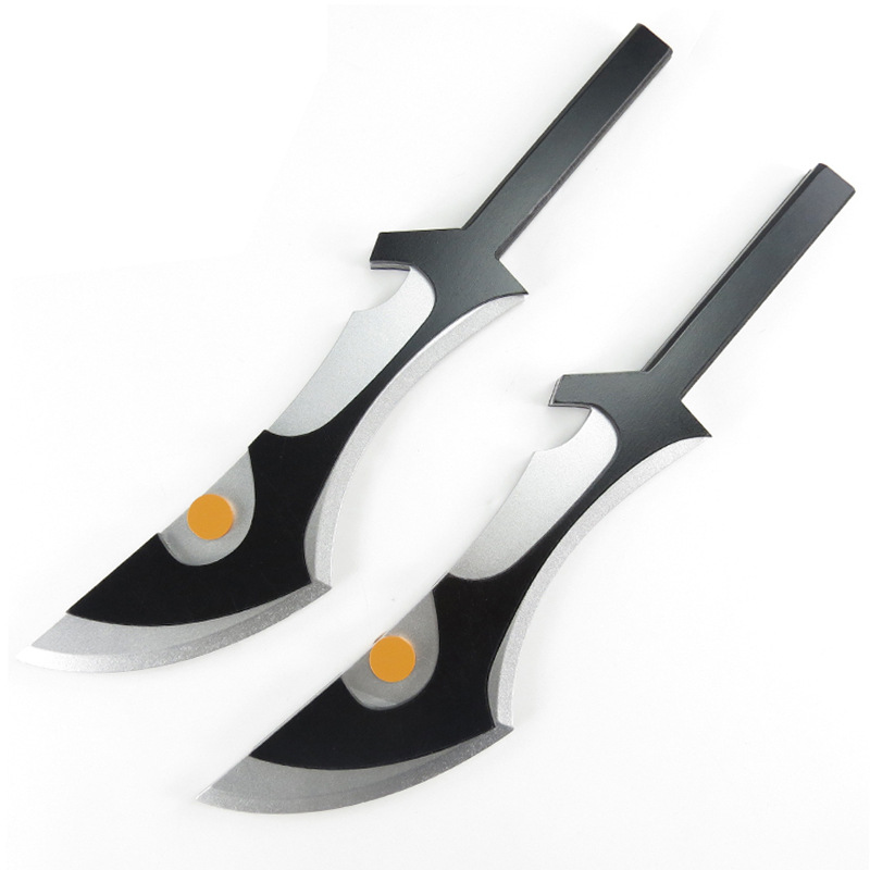 凹凸世界cosplay周边动漫道具武器莱娜武器双刀短刀蜂后之刺木刀