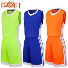 新款情侣篮球服套装 篮球比赛运动服户外运动服定制公司活动球衣