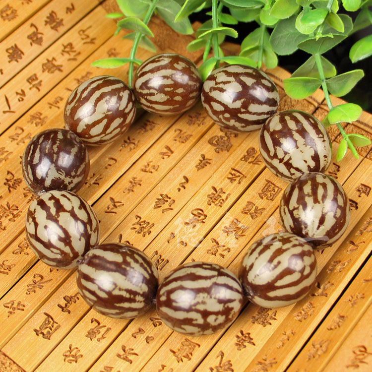 花菩提54颗项链 25m花菩提根手串 西瓜菩提手串 108佛珠