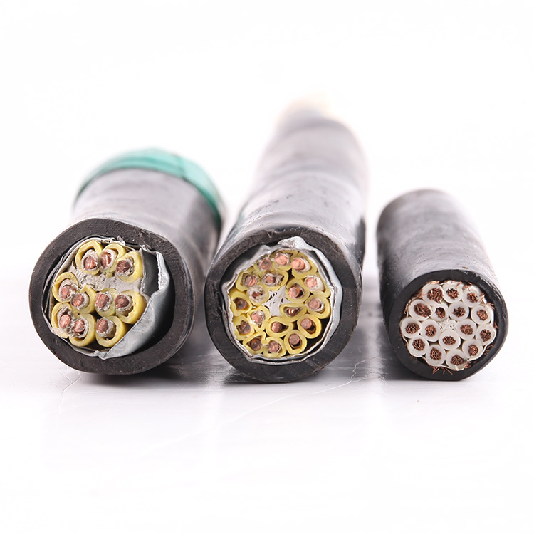 铜芯电力电缆 多芯电缆 聚氯乙烯绝缘保护套电力电缆