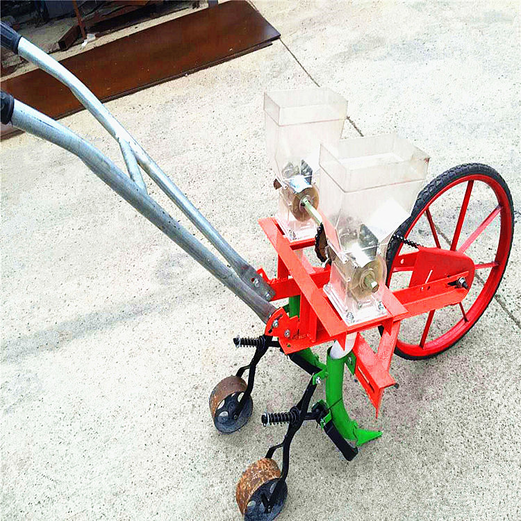 手推式辣椒播种机谷子薰衣草苜蓿精播机