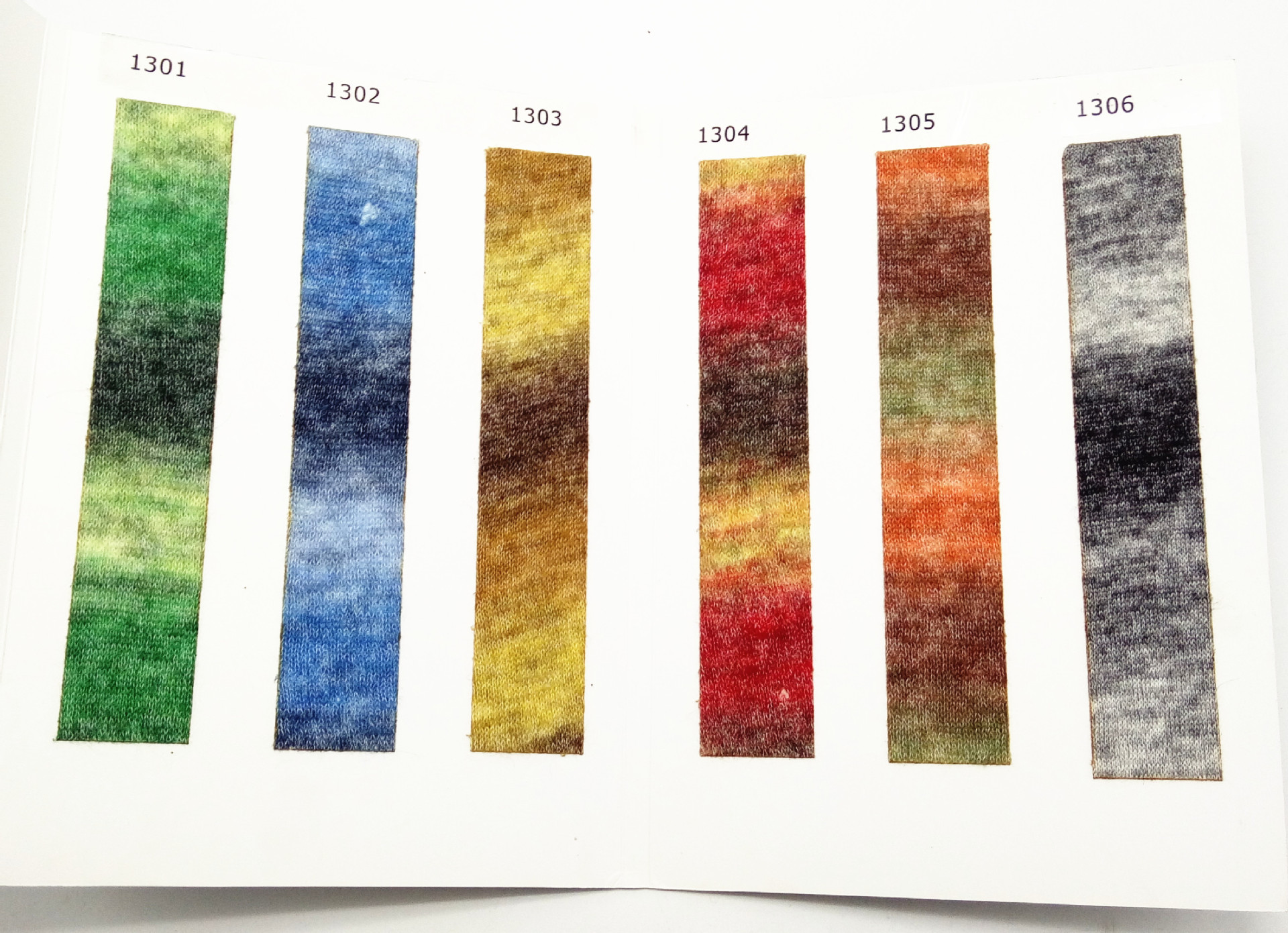 现货供应 高端纱线之1/13nm幻彩马海毛 段染马海毛 羊毛马海