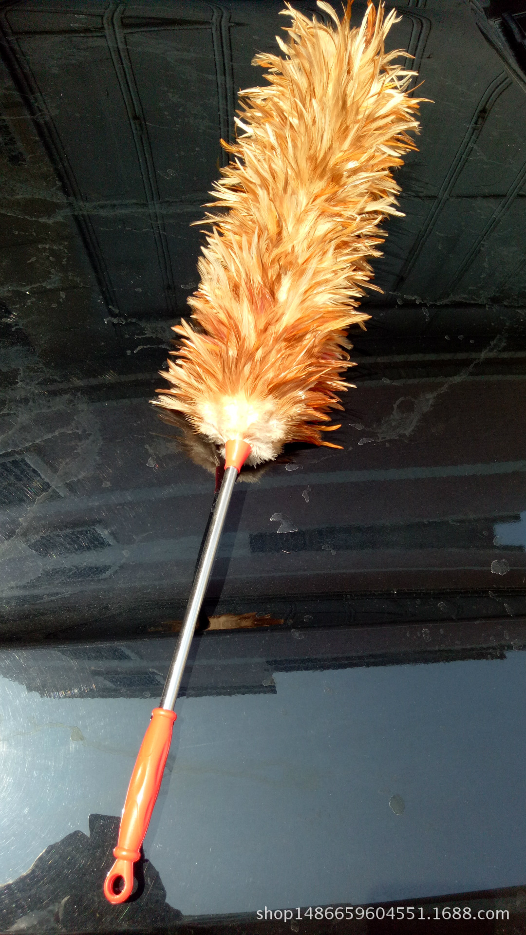 70公分长大号不锈钢鸡毛掸子