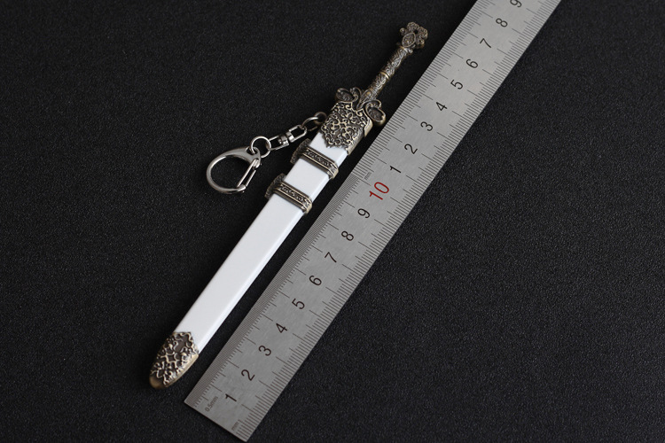 影视周边择天记有容剑兵器模型徐有容长生剑合金武器鞘刀17cm代发