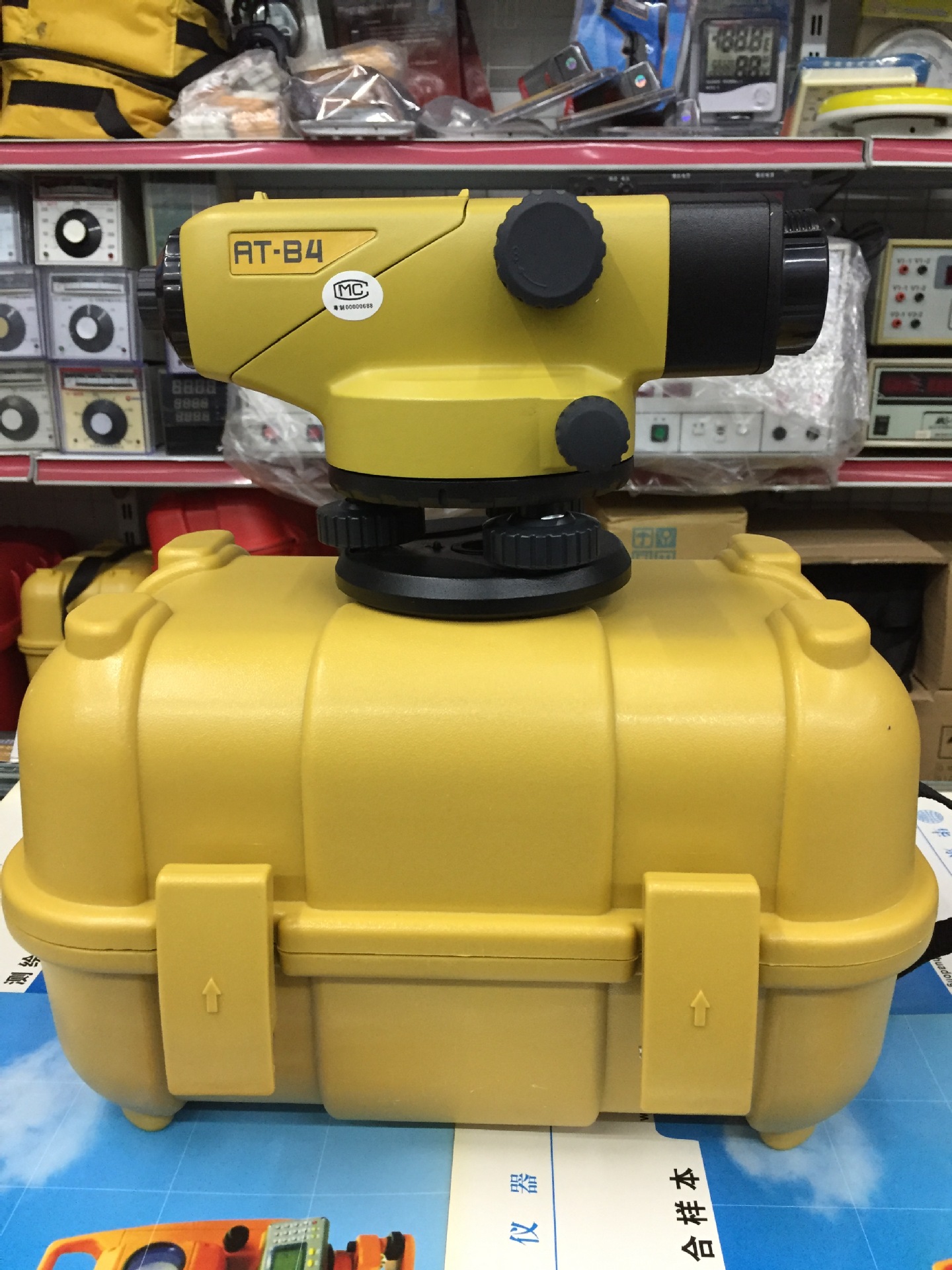 topcon拓普康水平仪at-b2和at-b4自动安平水准仪毫米精度高程测量