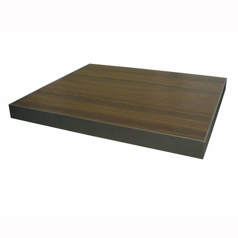 工业风桌子loft桌面金属包边台面黑白灰色系风格餐桌面