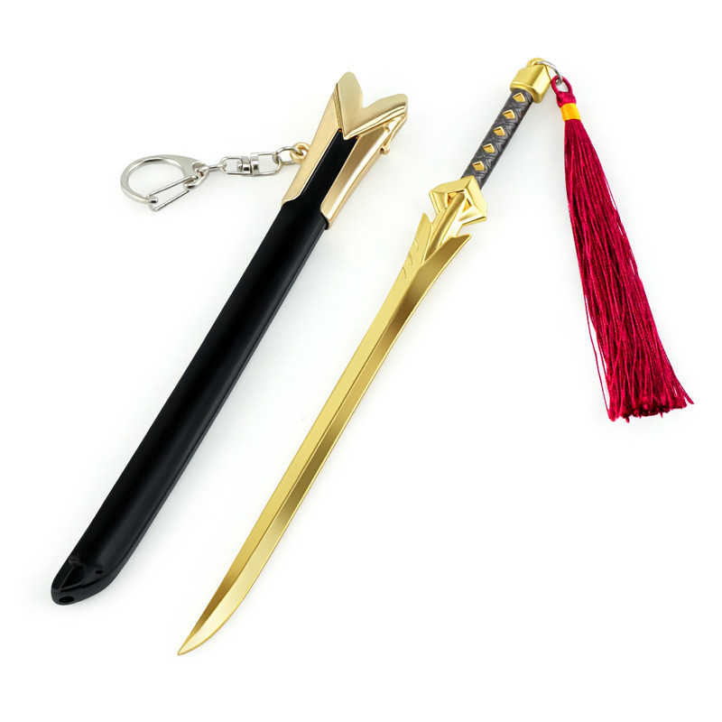 王者周边 宫本武藏剑圣武器兵器 弹力出鞘刀