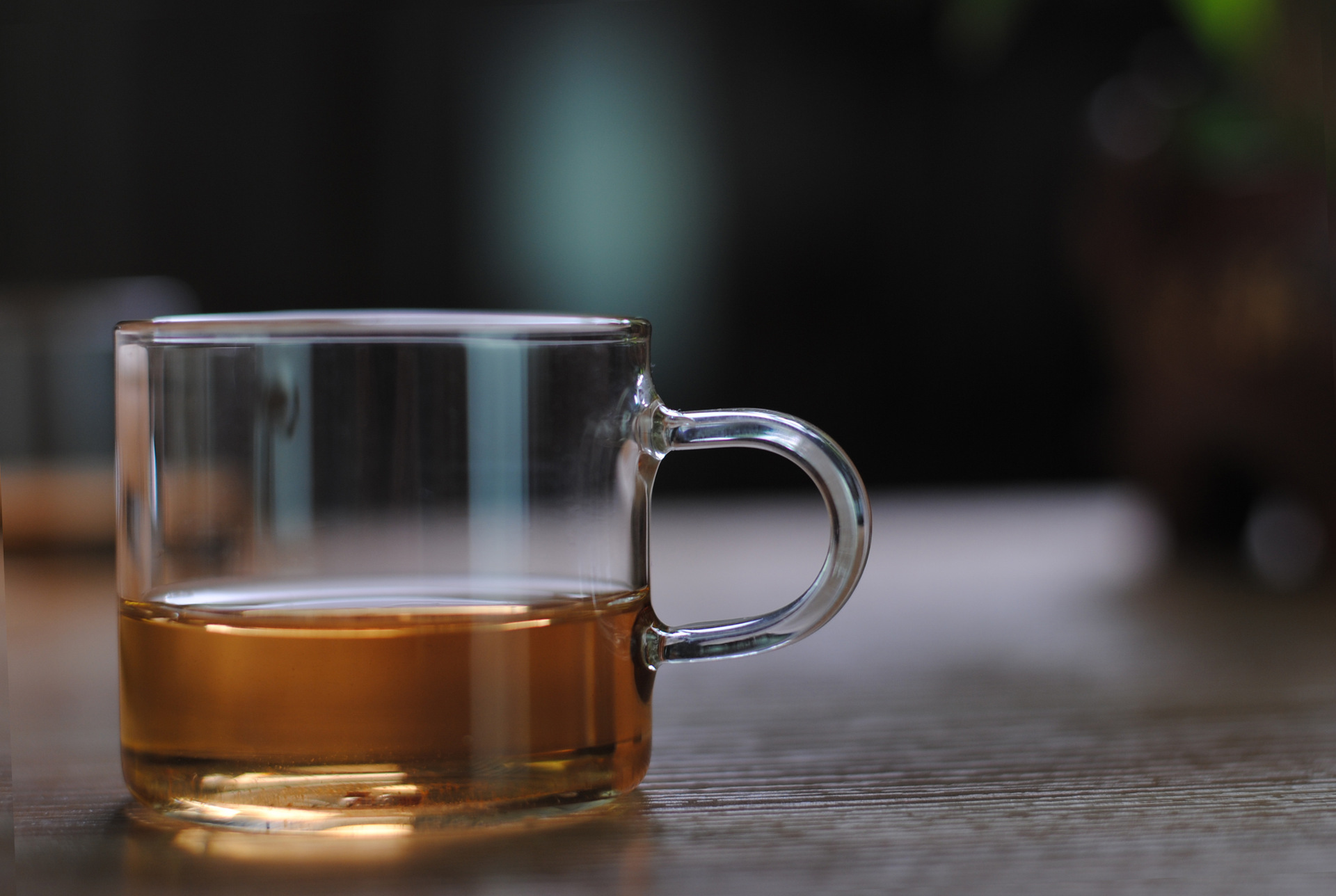 中双家居 创意茶具玻璃小茶杯套装水杯150ml 4只礼品杯子定制logo