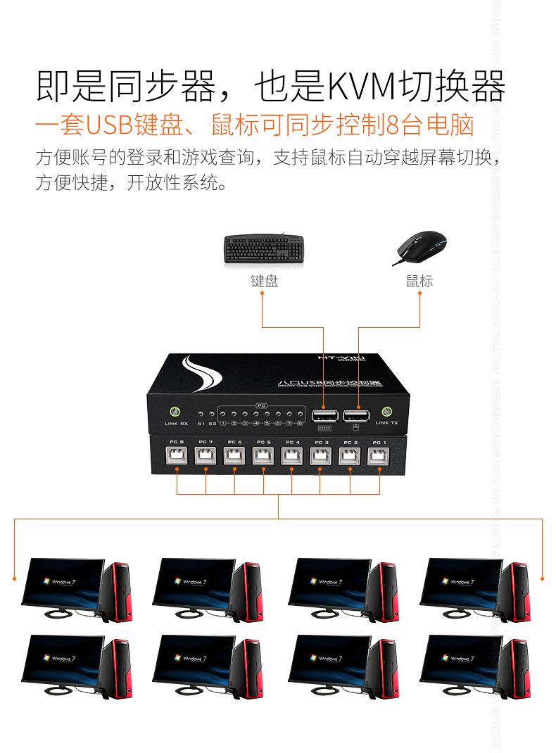 键盘鼠标同步控制器_鼠标同步器_vm虚拟机鼠标键盘同步