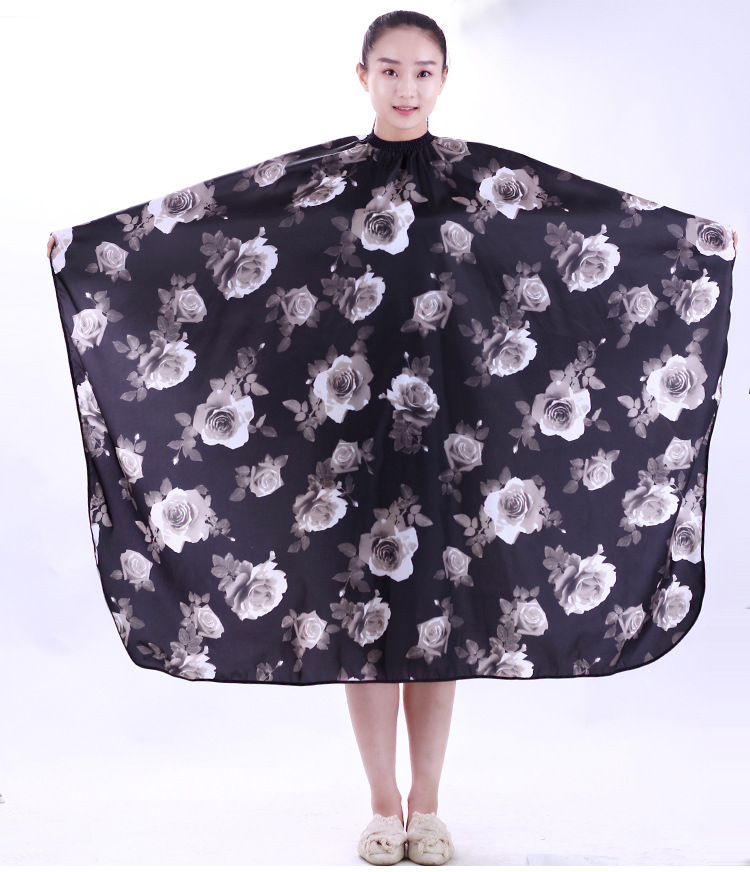 围布理发店发廊专用美发理发剪发专用高档花围布艺术围布