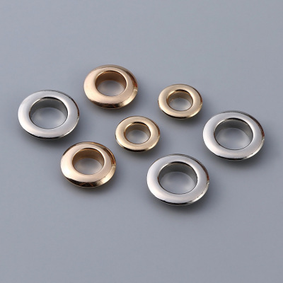 厂家直销 金属纽扣 服装配件 金属鸡眼 圆形鸡眼扣 服装鸡眼扣