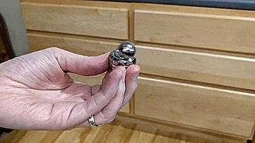 人造卫星磁铁陀螺 手指大小球磁性钢珠 电镀新奇特金属玩具