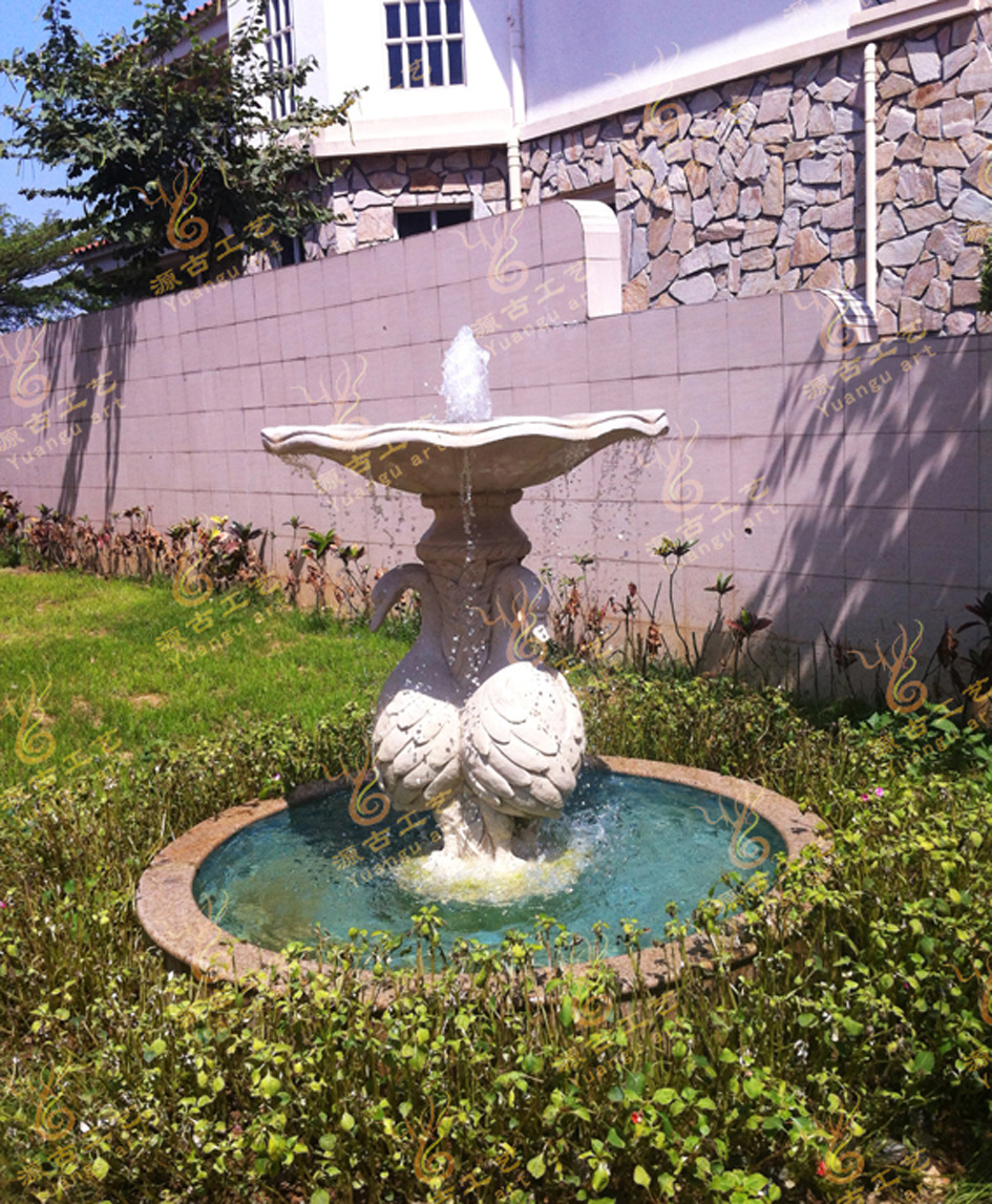 砂岩透光水景 仿砂岩流水水景 室内喷泉砂岩水景 园林喷泉