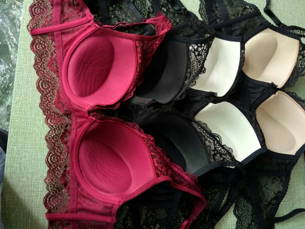 女士内衣文胸_薄下厚模杯时尚性感蕾丝女士内衣厂家批发代发 - 阿里巴