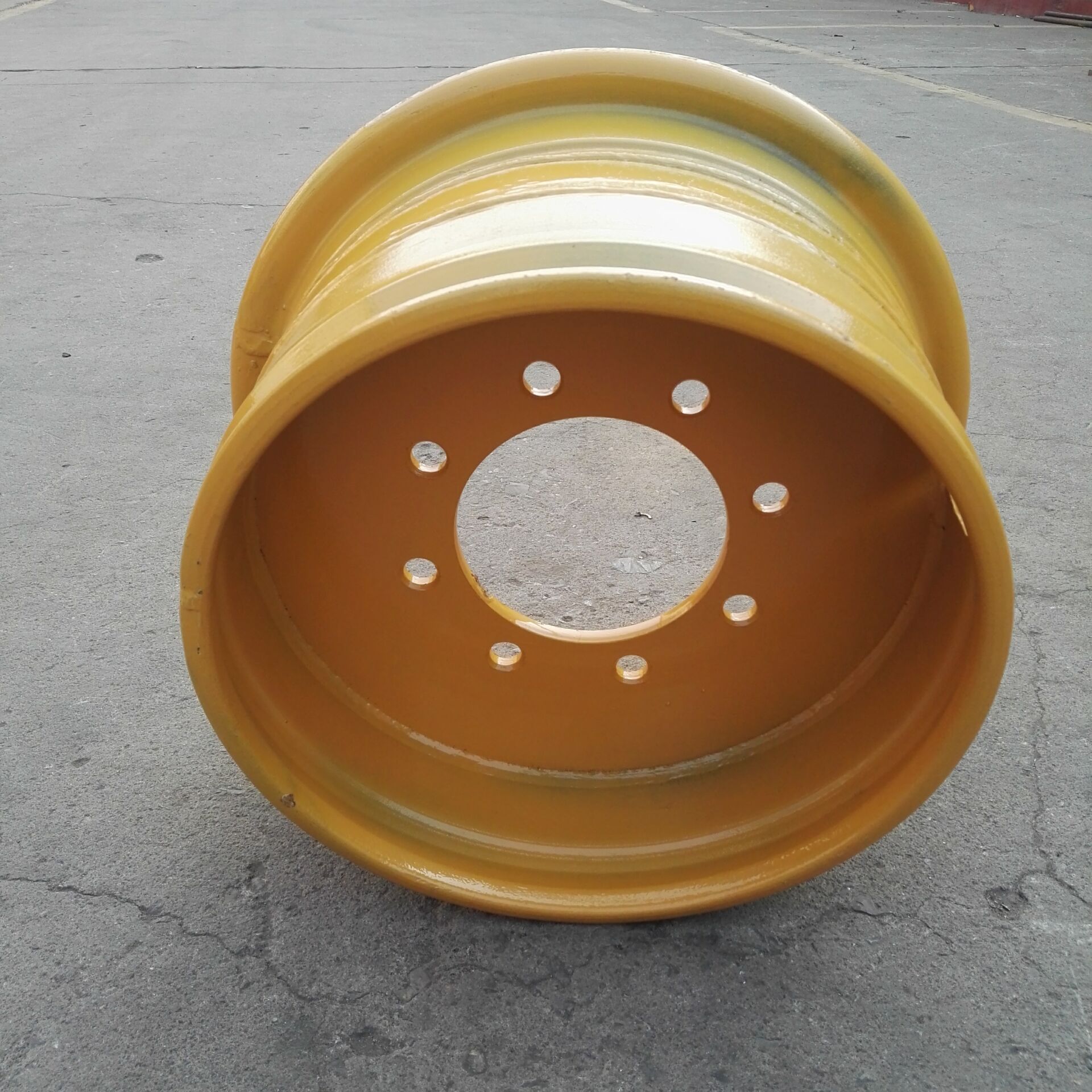 压条式工程机械装载机钢圈轮毂8.25-16.5配10-16.5轮胎厂家批发