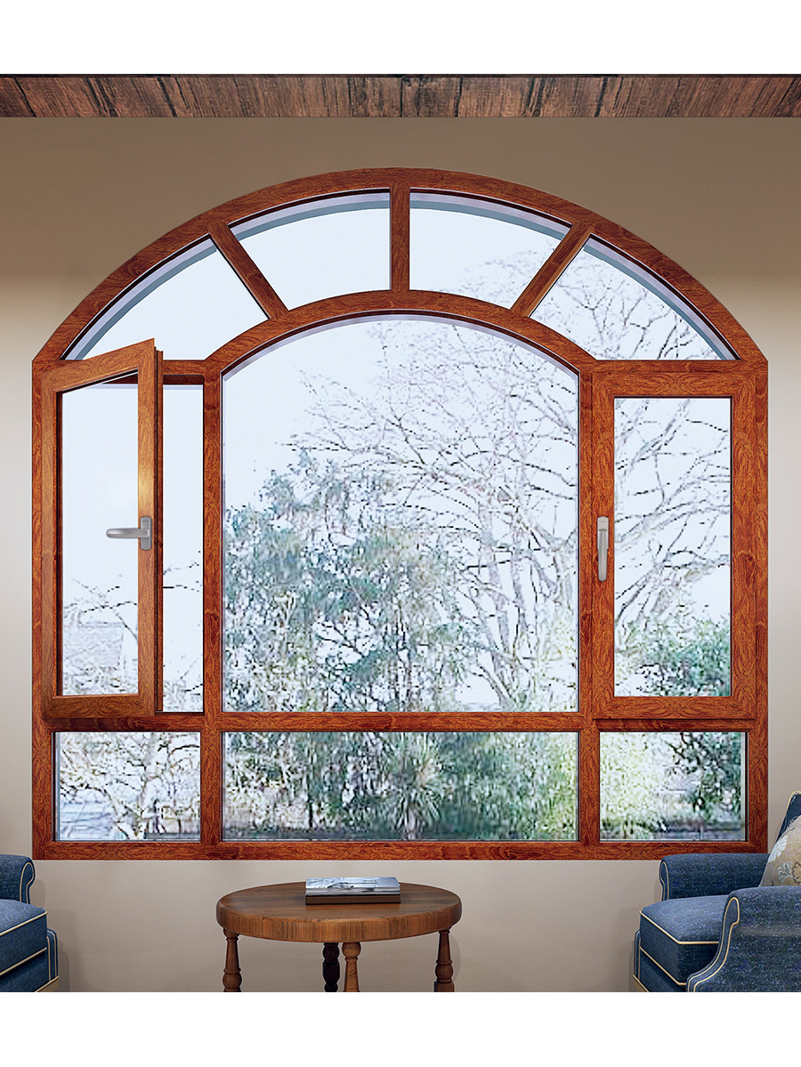 金裕达门窗 铝合金门窗 厂家定制 别墅专用 65-135窗纱一体断桥