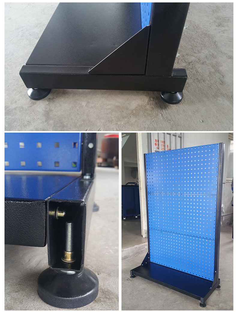 供应可移动车间工具架 挂板式五金工具架 单面维修工具架