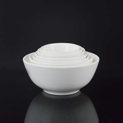 直口碗 厂家批发定做中式圆形陶瓷碗 创意时尚环保家居日用餐具