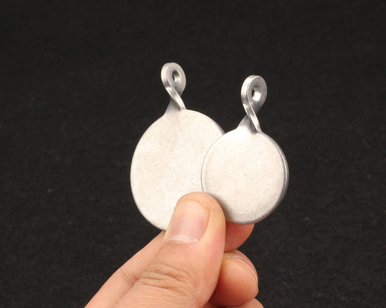 西越弹弓竞技娱乐弹弓靶心不锈钢靶标高强射击比赛靶心3-4厘米