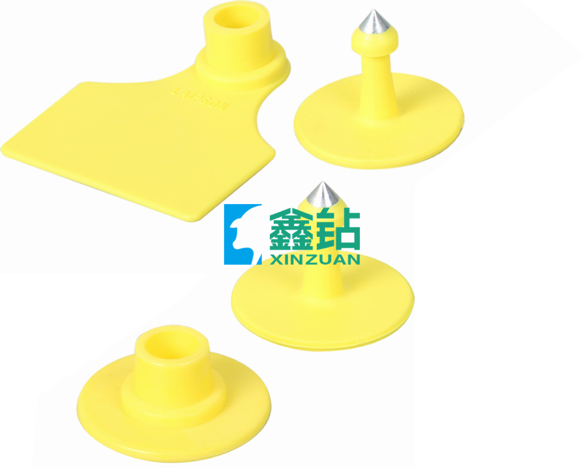 【鑫钻】安乐福耳牌 猪用无字耳牌 美国进口记号牌 猪场专用耳标