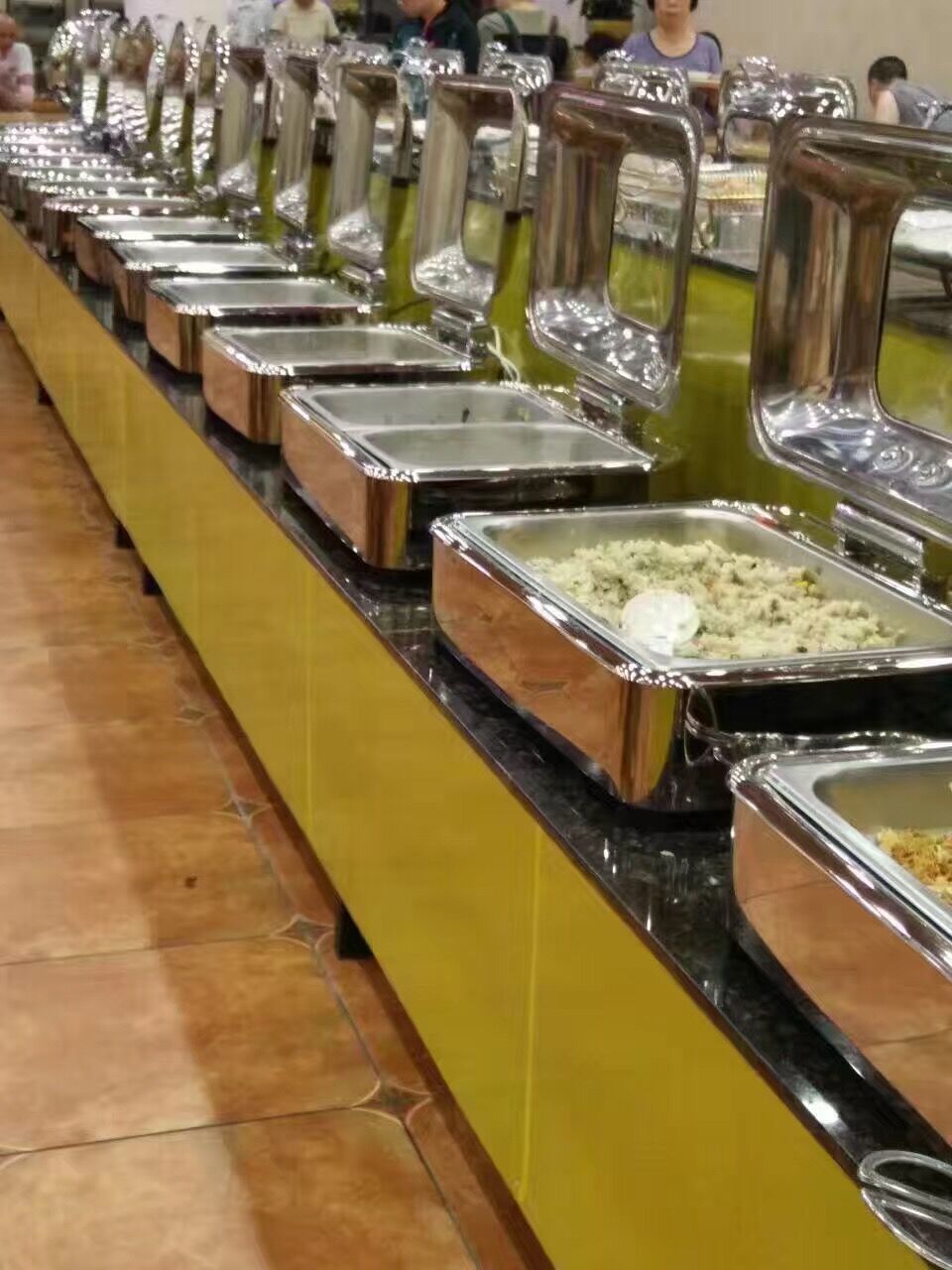 10l黑色电子暖汤煲黑色铁壳保温汤煲粥煲自助餐布菲炉粥汤煲