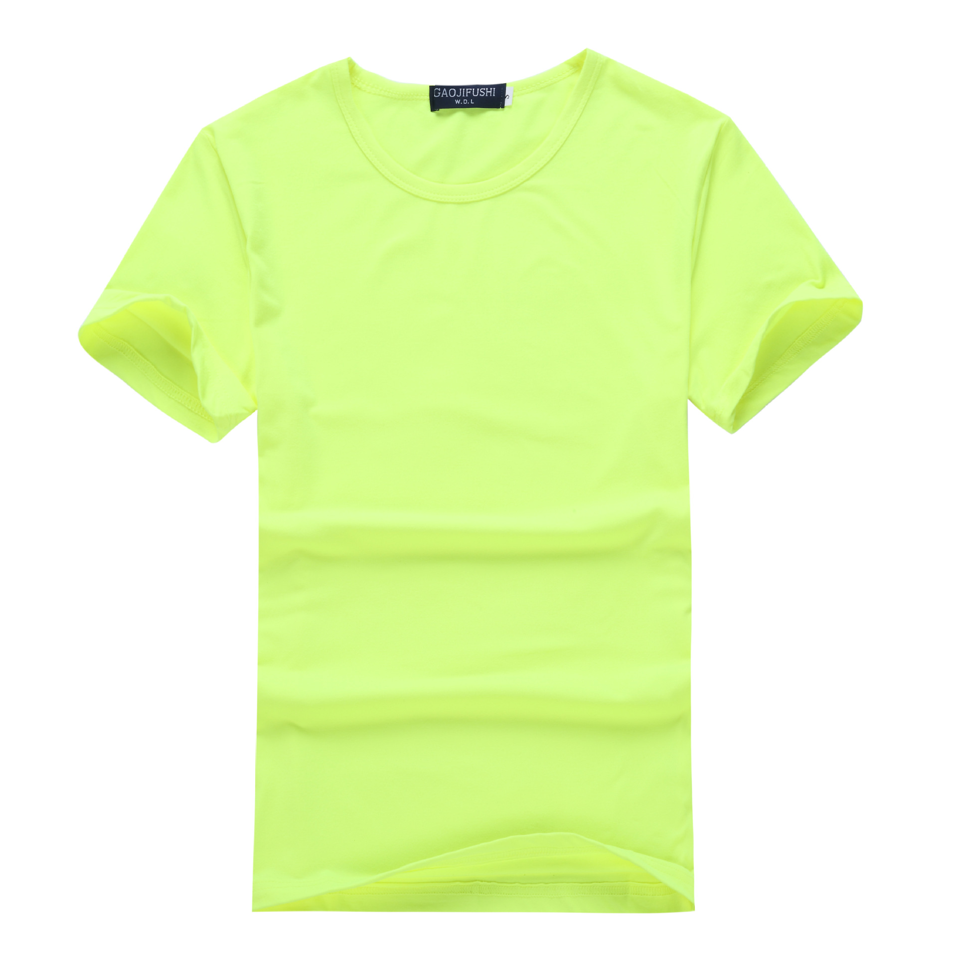 新款短袖圆领莫代尔t恤定制工作服印字diy来图印制logo班服广告衫